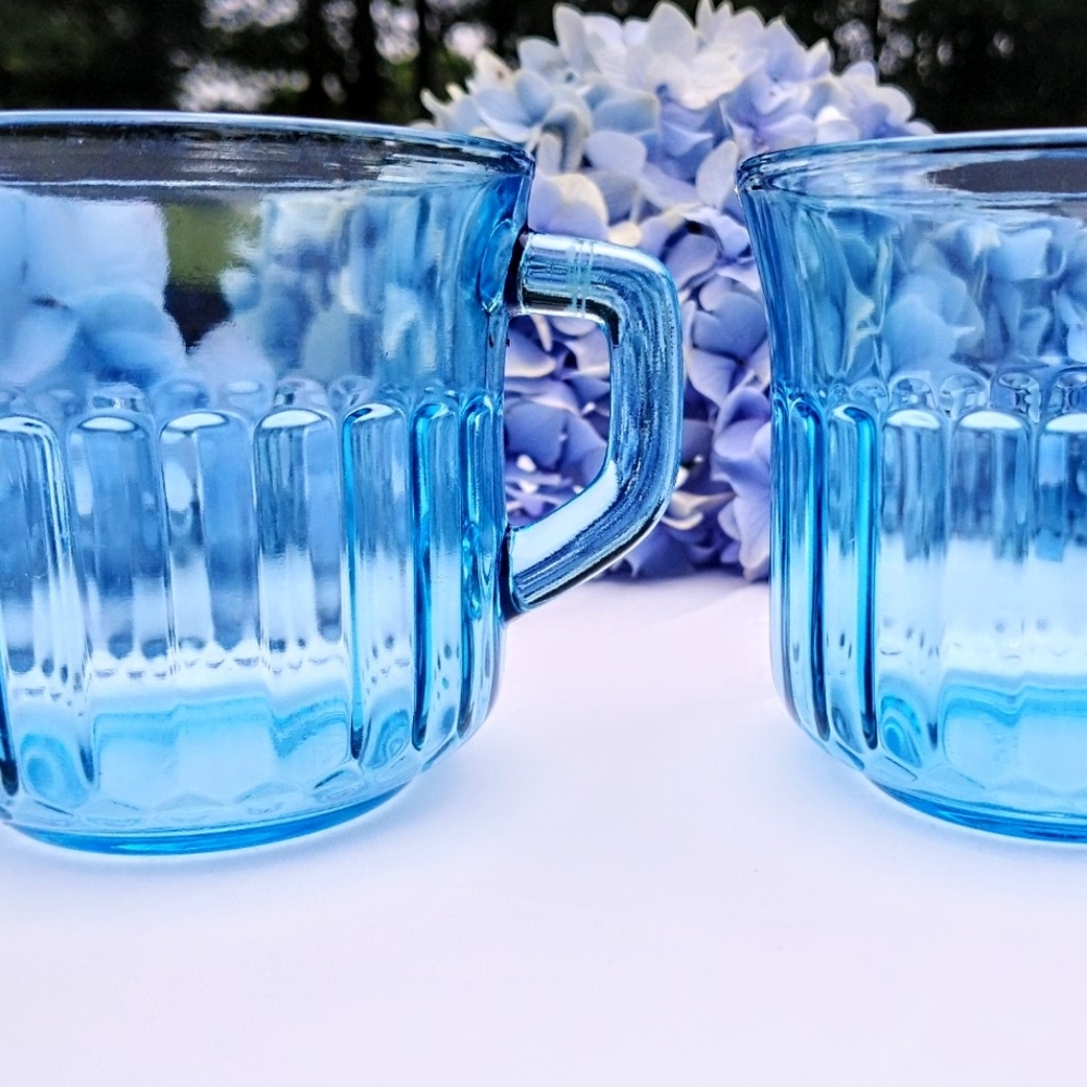 Set of Azure Fortecrisa Mexico Teacups